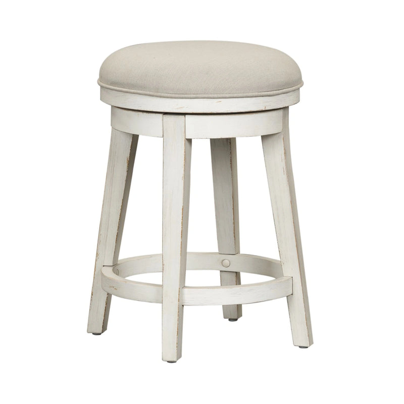 Modern Farmhouse Console Swivel Stool image