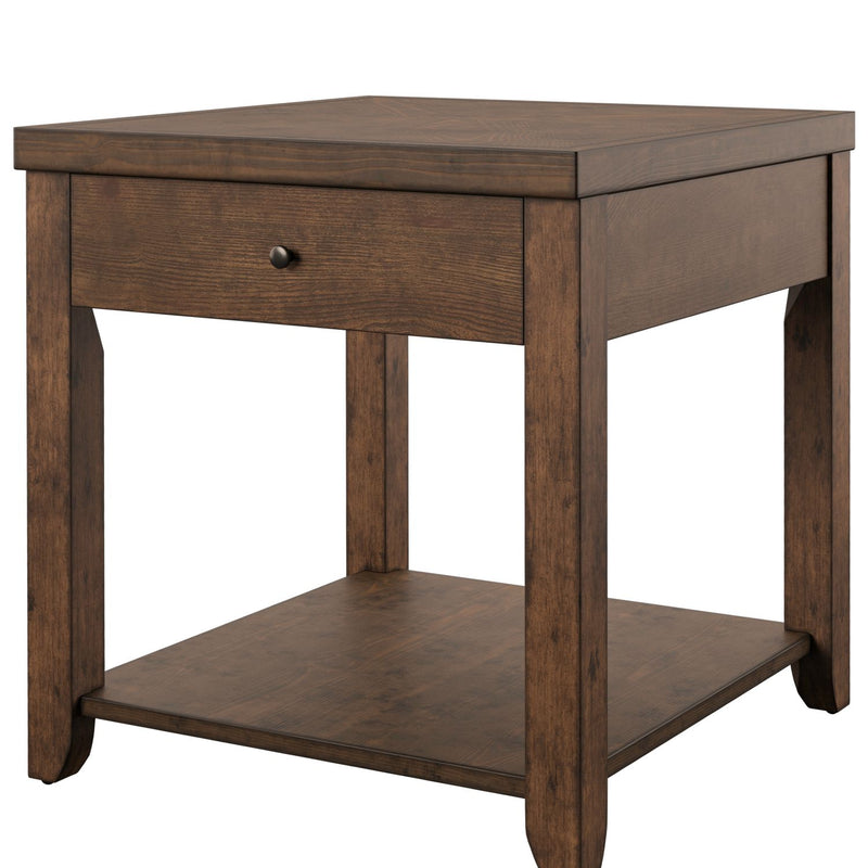 Mitchell End Table in Brown image