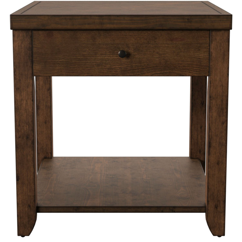 Mitchell End Table in Brown image