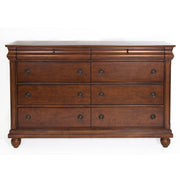 Rustic Traditions 8 Drawer Dresser in Rustic Cherry image