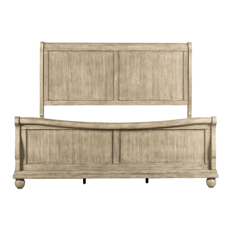 Rustic Traditions King California Sleigh Bed image