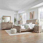 Rustic Traditions Queen Sleigh Bed, Dresser & Mirror, Chest, Night Stand image