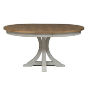 Farmhouse Reimagined Opt 5 Piece Pedestal Table Set image