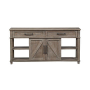 Parkland Falls Sofa Table in Weathered Taupe image