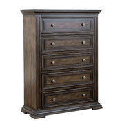 Big Valley Panel Bed, Dresser & Mirror, Chest image