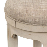 Morgan Creek Console Swivel Stool in Antique White image