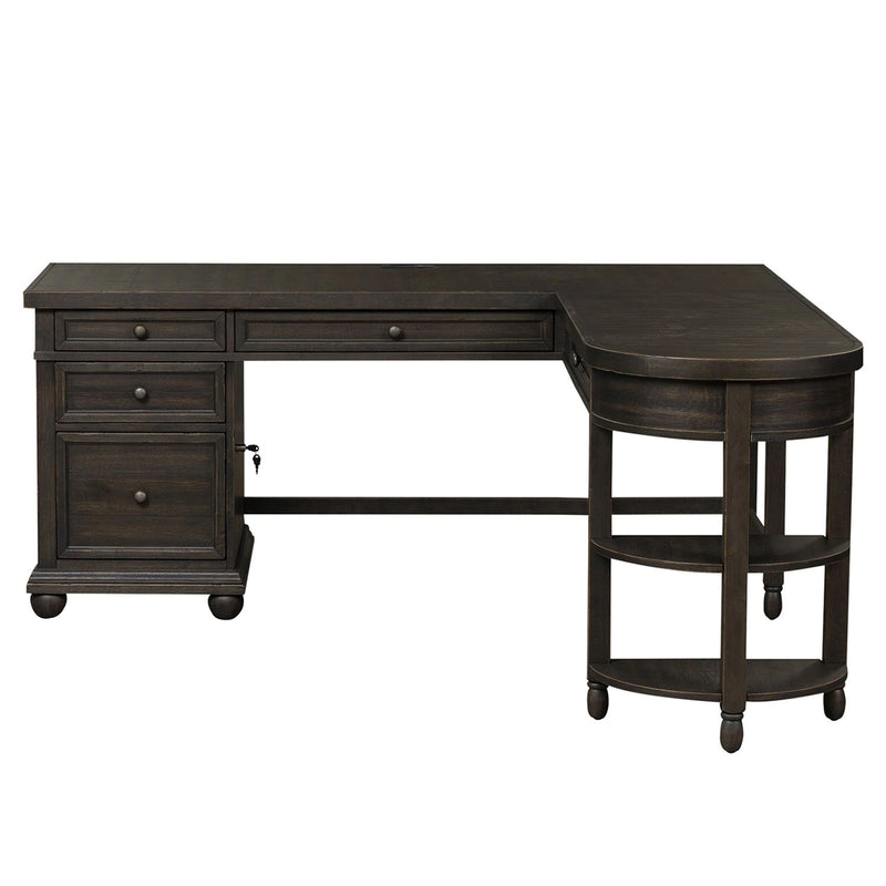 Harvest Home Opt L Shaped Desk Set image