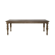 Americana Farmhouse Rectangular Leg Table in Dusty Taupe & Black image
