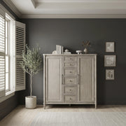 Rochelle Park 2 Door 5 Drawer Chest image