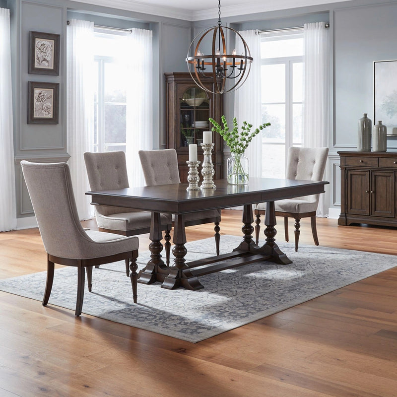 Arden Road Opt 5 Piece Trestle Table Set image