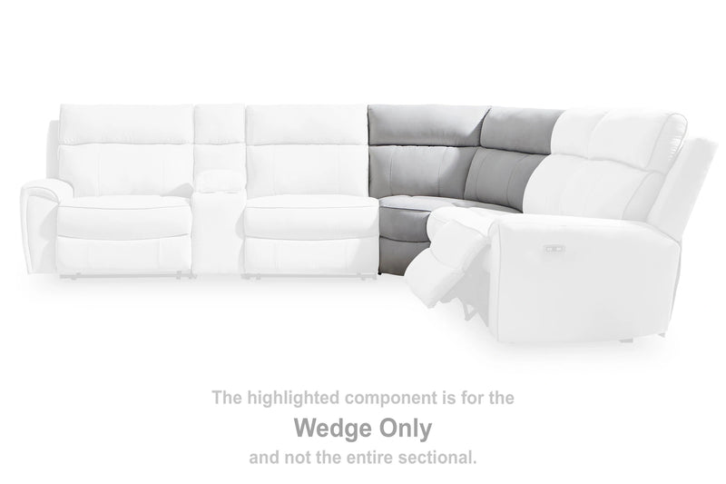 Grafton Pike Reclining Sectional with Storage Console