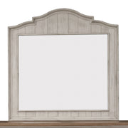 Farmhouse Reimagined Mirror in Antique White image