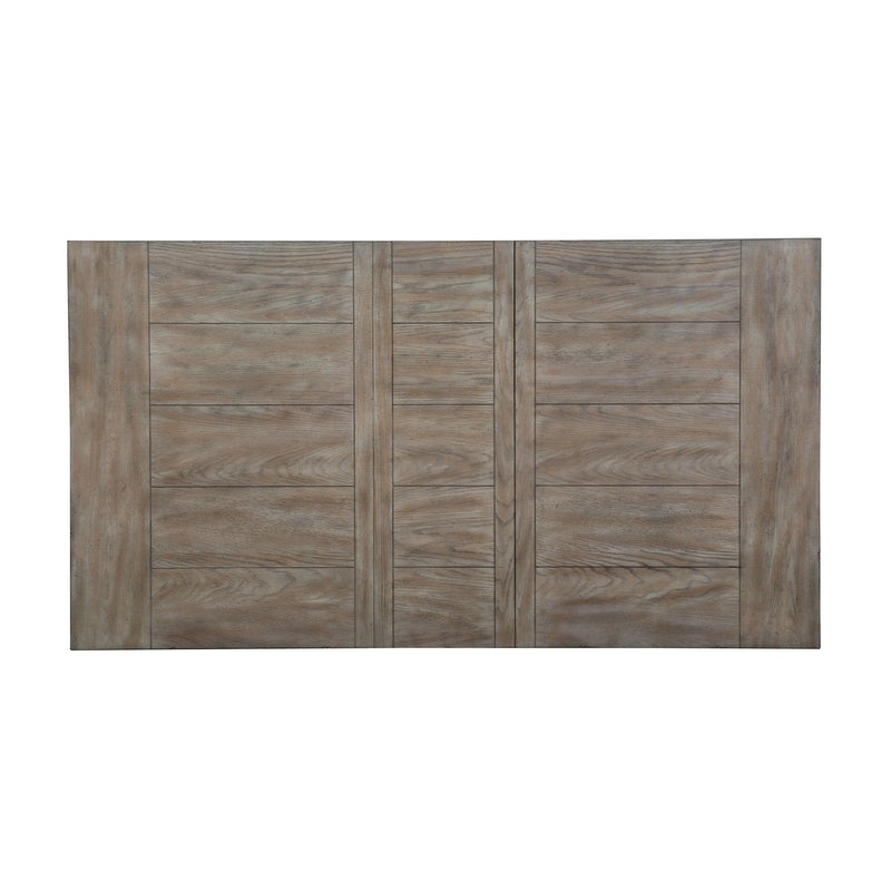 Whitney Rectangular Leg Table in Weathered Gray image