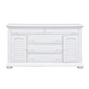 Summer House 5 Drawer Dresser in Oyster White image