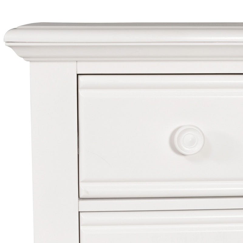 Summer House 5 Drawer Chest in Oyster White image