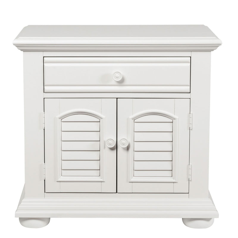 Summer House 1 Drawer Nightstand in Oyster White image