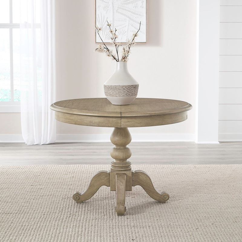 Summer House Pedestal Table Set image