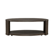City View Oval Cocktail Table in Coffee Bean image