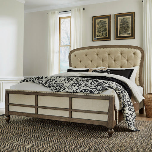 Americana Farmhouse King Shelter Bed image