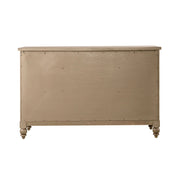 Americana Farmhouse 9 Drawer Dresser in Dusty Taupe and Black image