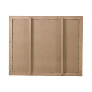 Americana Farmhouse Landscape Mirror in Dusty Taupe and Black image