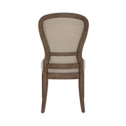 Americana Farmhouse Uph Tufted Back Side Chair image