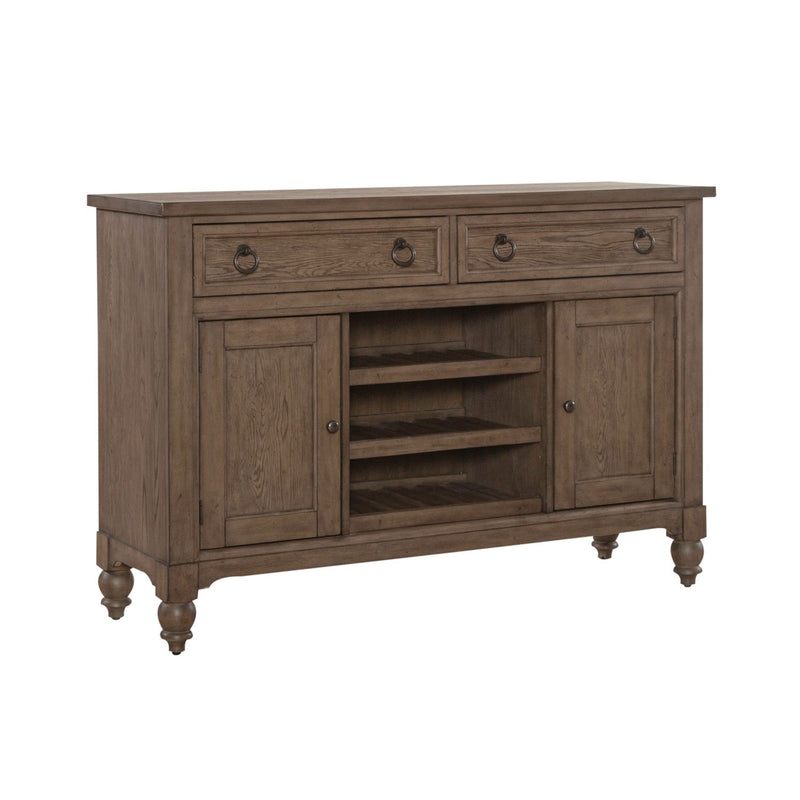 Americana Farmhouse Buffet in Dusty Taupe