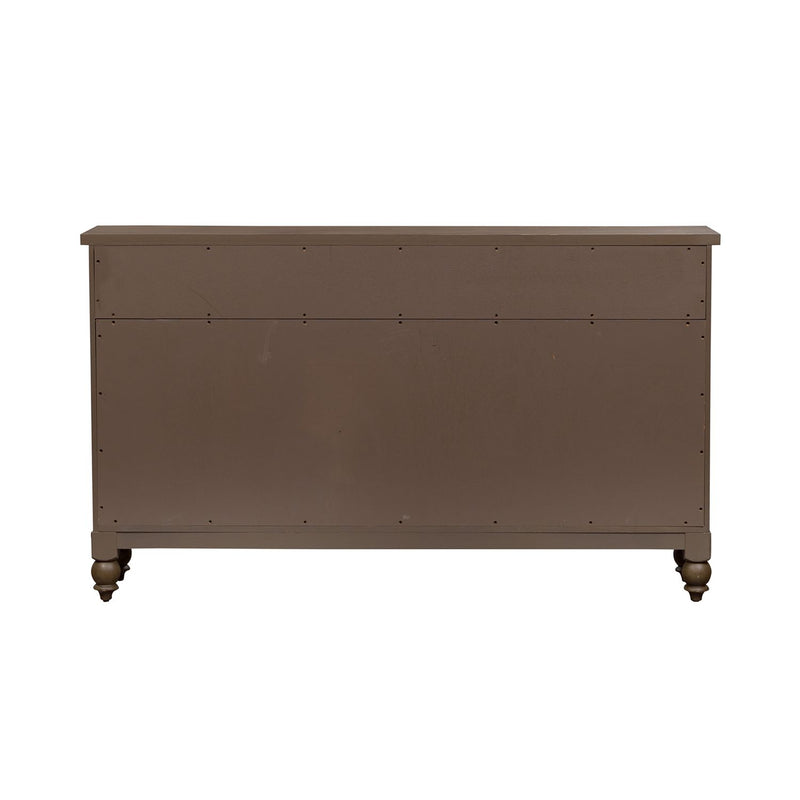 Americana Farmhouse Hall Buffet in Dusty Taupe image
