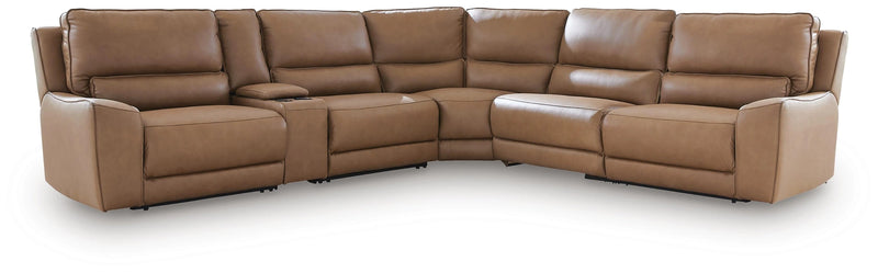 Silverbrooke Reclining Sectional with Storage Console
