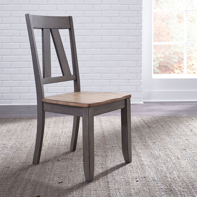 Lindsey Farm Splat Back Side Chair (RTA) image
