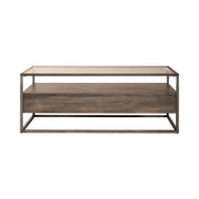 Jamestown Rectangular Cocktail Table in Brown image
