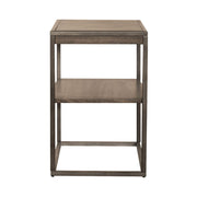Jamestown Chair Side Table in Brown image