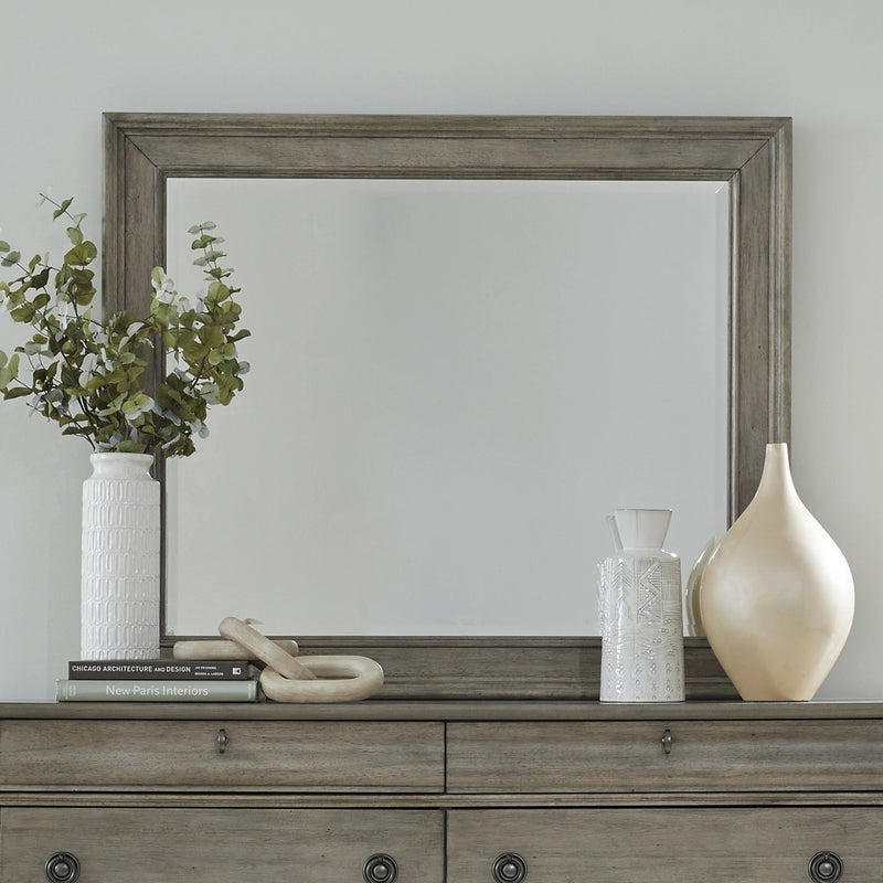 Rustic Traditions Landscape Mirror image