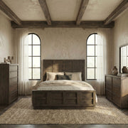 Stillwater Panel Bed, Dresser & Mirror, Chest image
