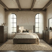 Stillwater Uph Bed, Dresser & Mirror, Chest image