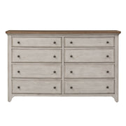 Farmhouse Reimagined Drawer Dresser in Antique White image