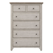 Farmhouse Reimagined Drawer Chest in Antique White image