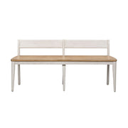 Farmhouse Reimagined Bench (RTA) in Antique White image