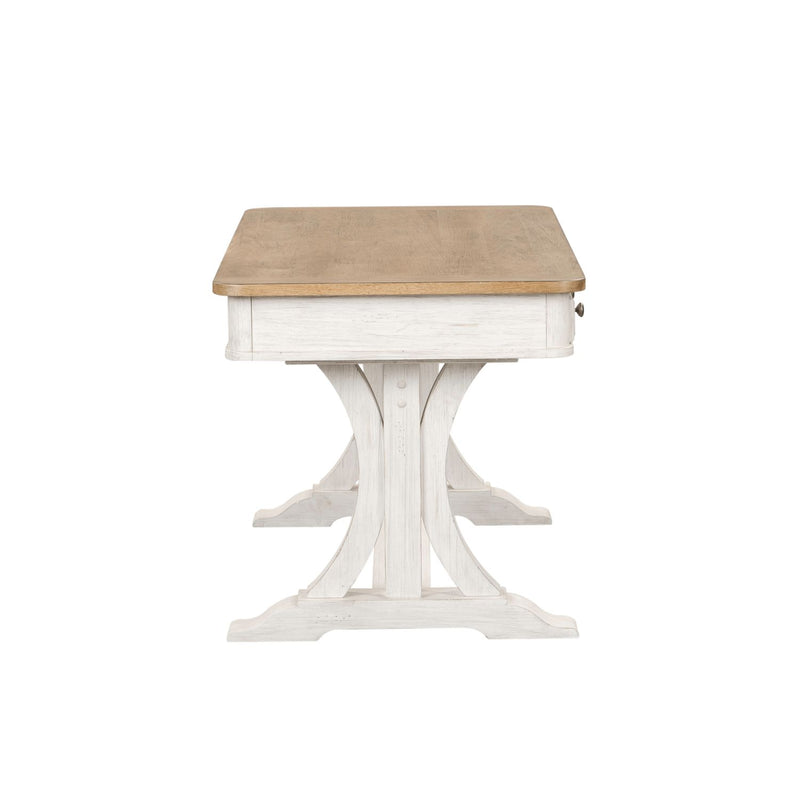 Farmhouse Reimagined Writing Desk in Antique White image