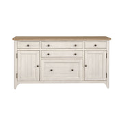 Farmhouse Reimagined Door Credenza in Antique White image