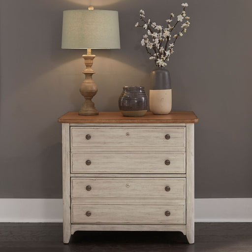 Farmhouse Reimagined Lateral File in Antique White image