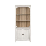 Farmhouse Reimagined Bookcase in Antique White image