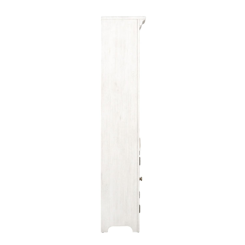 Farmhouse Reimagined Bookcase in Antique White image