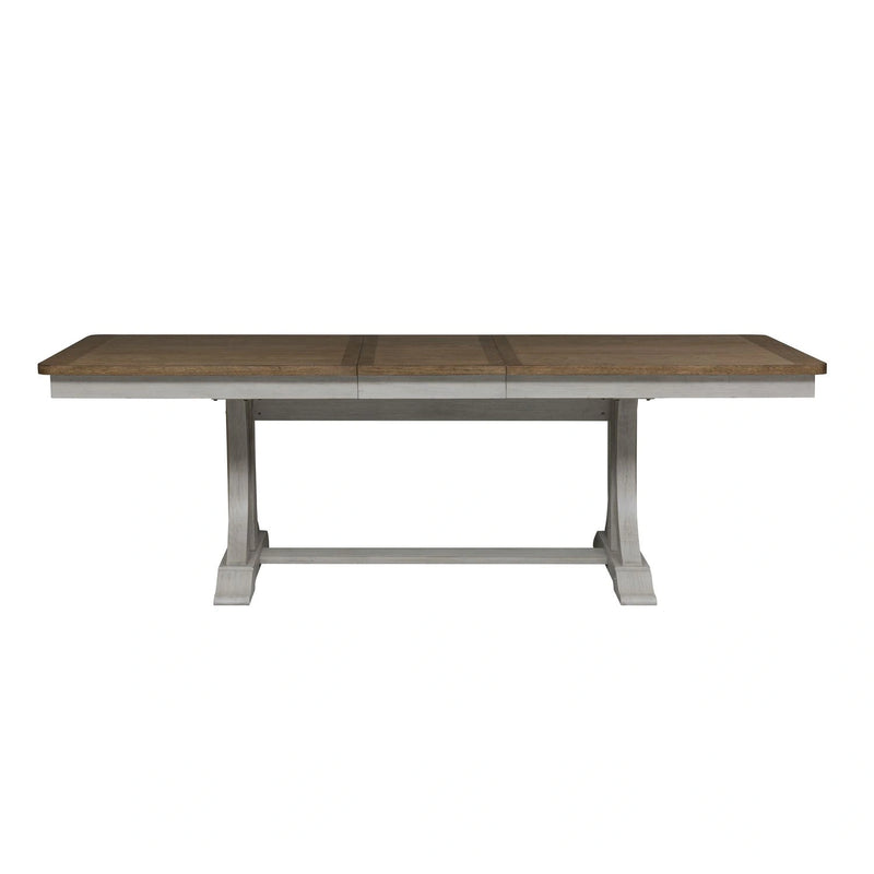 Farmhouse Reimagined Opt Trestle Table Set image