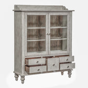Whitney Display Cabinet in Weathered Gray image