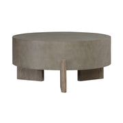 Affinity Cocktail Table in Dusty Taupe with Concrete Top image