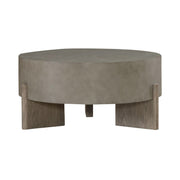 Affinity Cocktail Table in Dusty Taupe with Concrete Top image