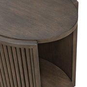 City View Chairside Table in Coffee Bean image