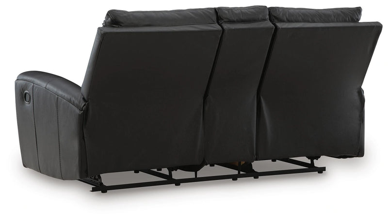 Danemere Reclining Loveseat with Console