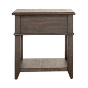 Mill Creek Drawer End Table in Peppercorn image